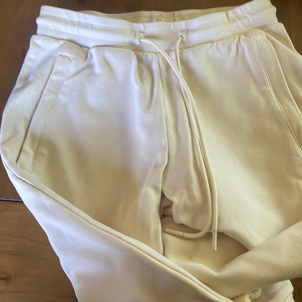 Cream alphalete joggers